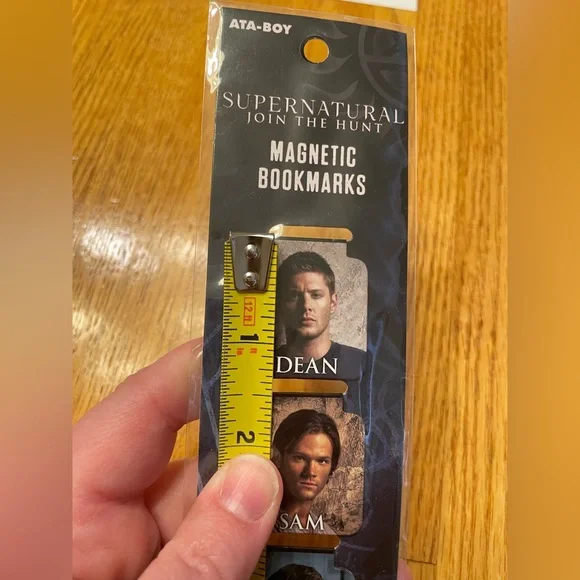 Supernatural Magnetic Bookmarks - 4 Set - Brand New, Still Sealed - Book Nerd - Picture 5 of 6